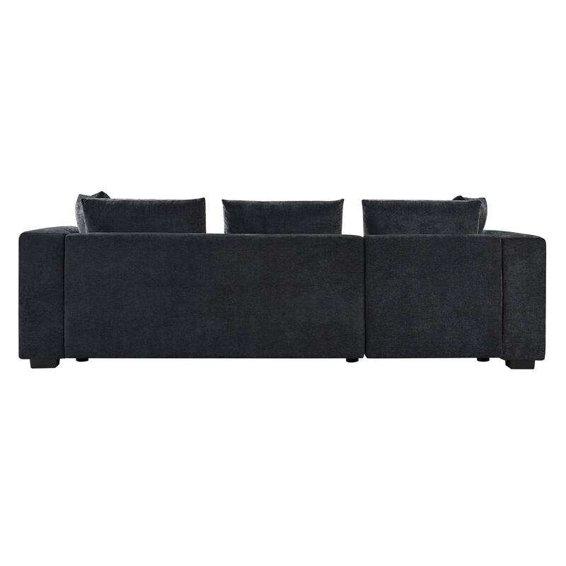 Sectional Sofa 93.7 Inch L-shaped Sofa Upholstered Sofa Couch