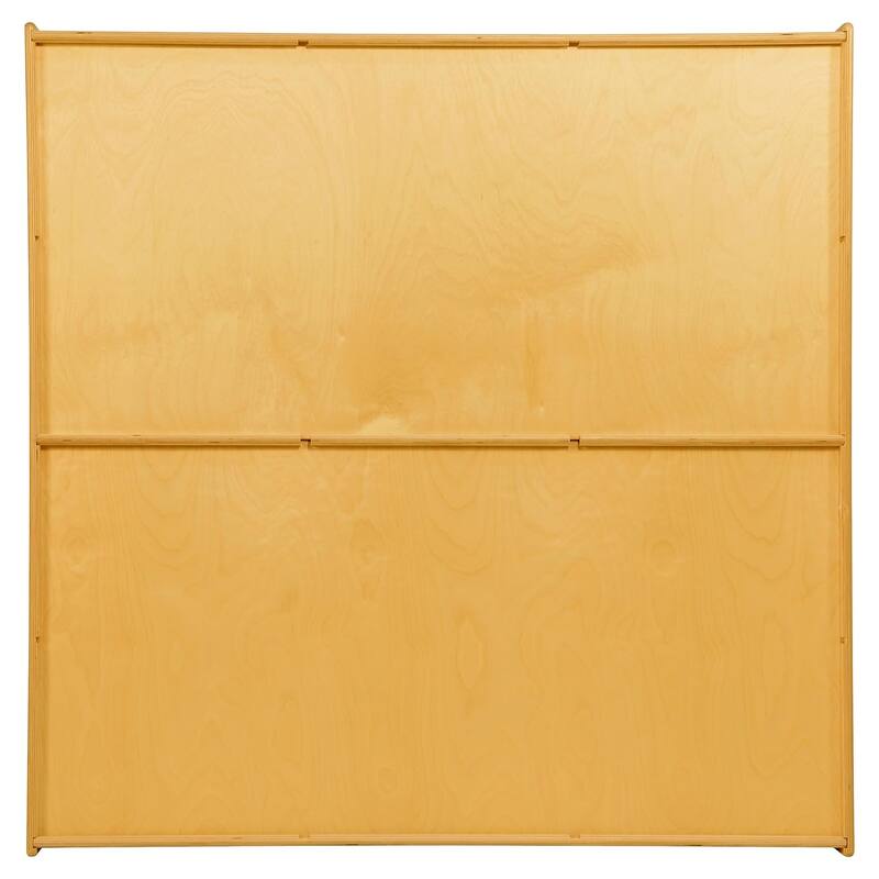 Contender 16 Section Storage Cabinet, Sturdy Birch Wood Montessori Shelves for Mobile Storage of Toys, Craft Supplies