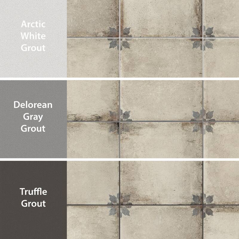 Merola Tile D'Anticatto Decor Arezzo 8-3/4" x 8-3/4" Porcelain Floor and Wall Tile
