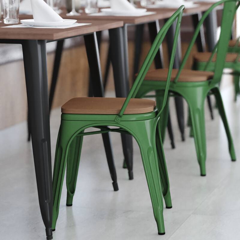 All-Weather Commercial Stack Chair & Poly Resin Seat