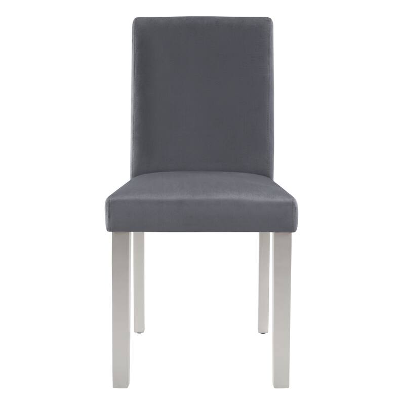 GDFStudio - Aurelian Traditional Upholstered Ergonomic High Backrest Dining Chairs, Padded Seat & Non-slip Feet Pads, Set of 4