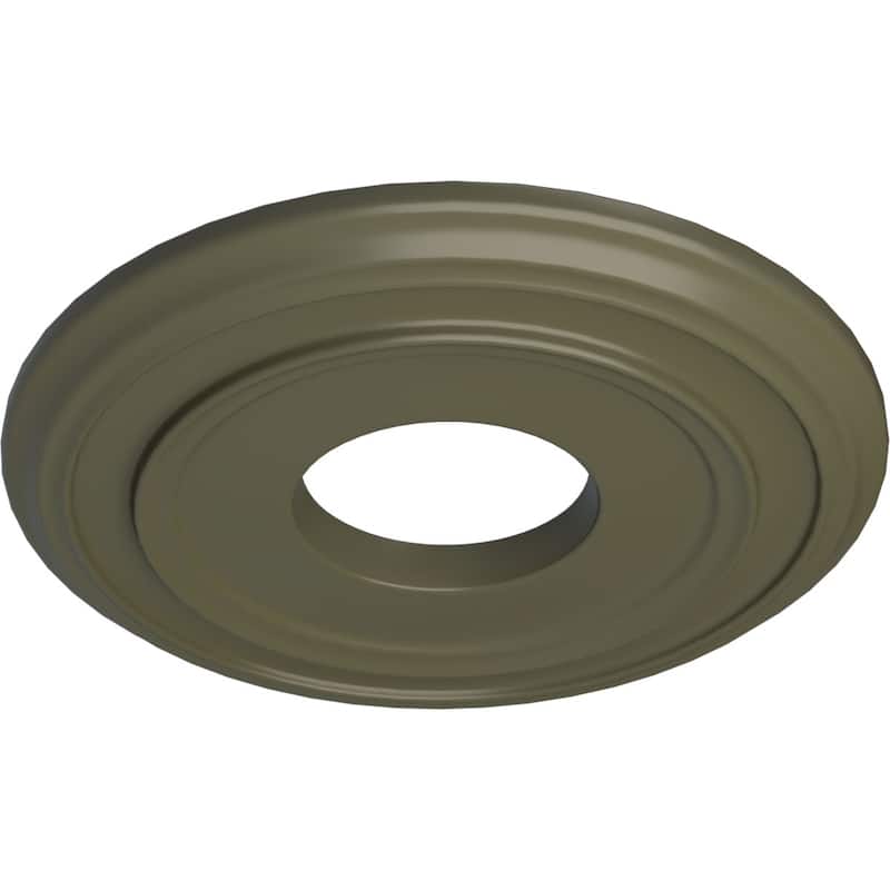 12 3/8"OD x 4"ID x 1 1/8"P Classic Ceiling Medallion