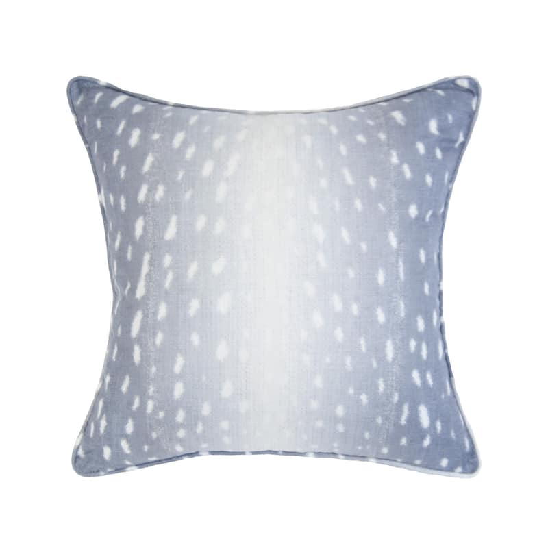 Forest Symbols Blue Fawn Decorative Pillow by Donna Sharp