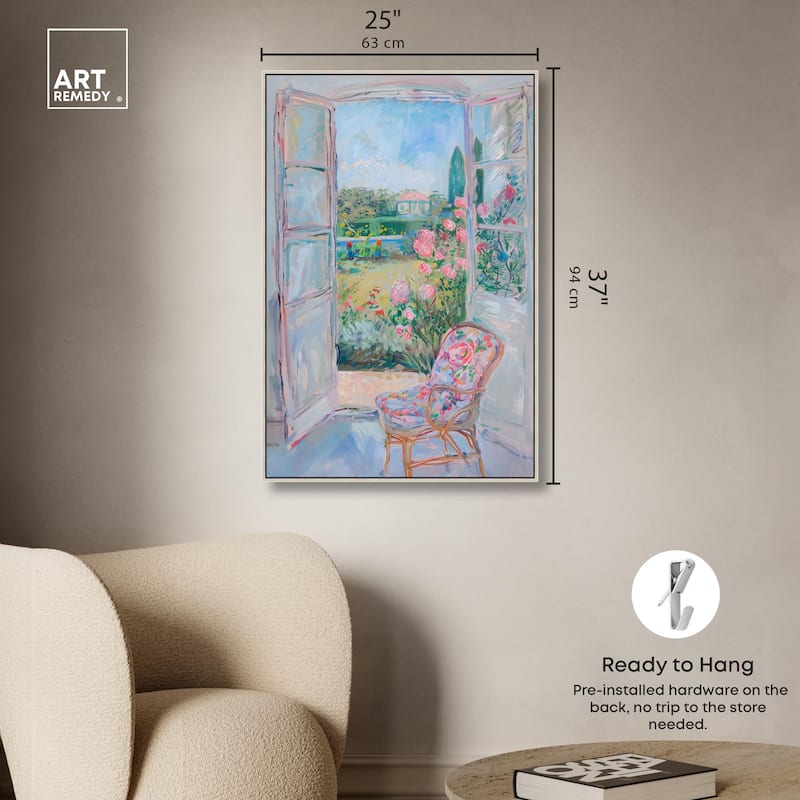 Whispers of Giverny Canvas by Art Remedy