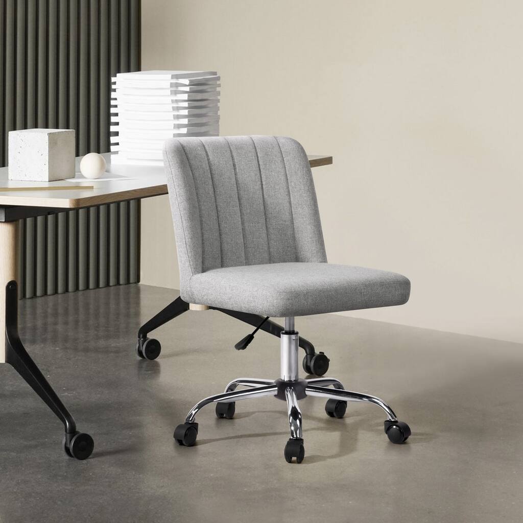 Homylin Upholstered Fabric Task Chair Without Arms