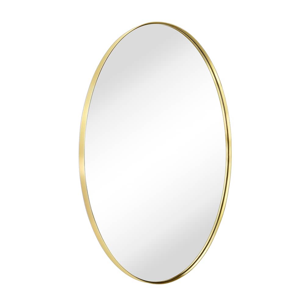 TEHOME Javell Oval Metal Wall Mirror