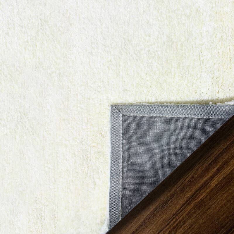 Superior Hand-tufted Plush Solid Shag Indoor Area Rug