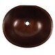 preview thumbnail 3 of 7, Freud 19" Undermount Bathroom Sink in Copper