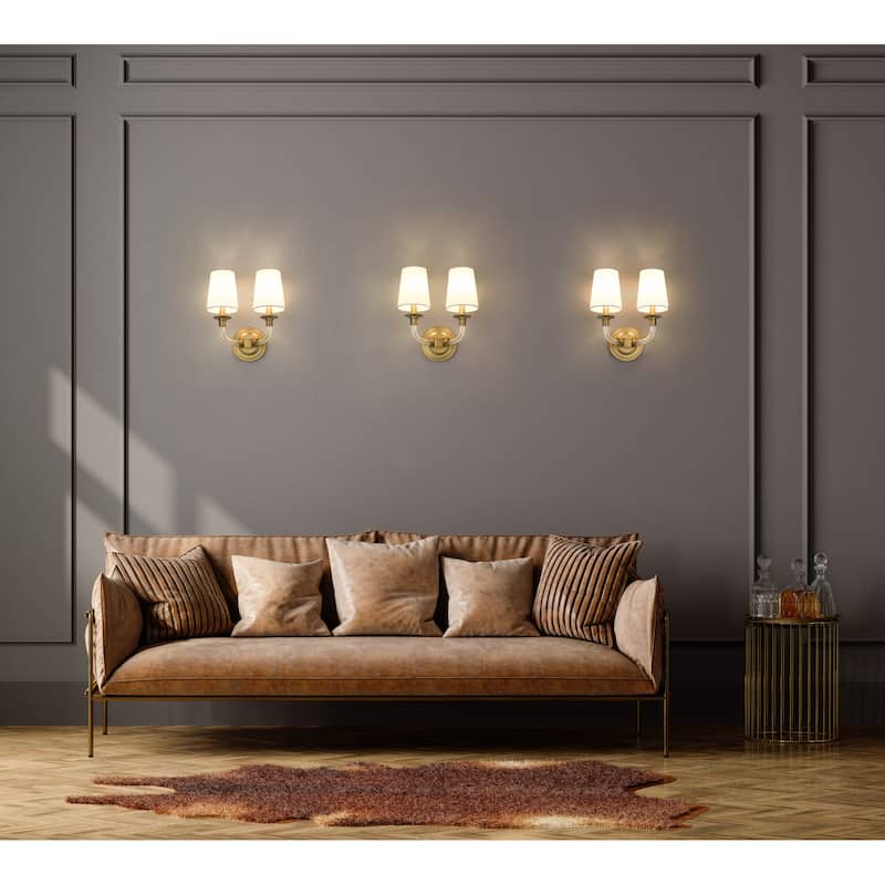 Z-Lite 1950-2S Katerina 2 Light 13" Tall Bathroom Sconce
