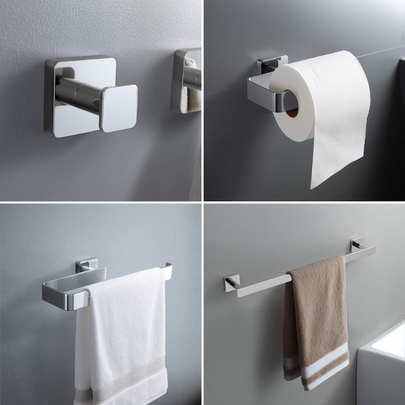 Blaze 4 Piece Bathroom Hardware Set