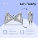 preview thumbnail 3 of 6, hauck Play N Relax Center Portable Baby Playard Crib w/ Travel Bag, Quilted Grey - 22