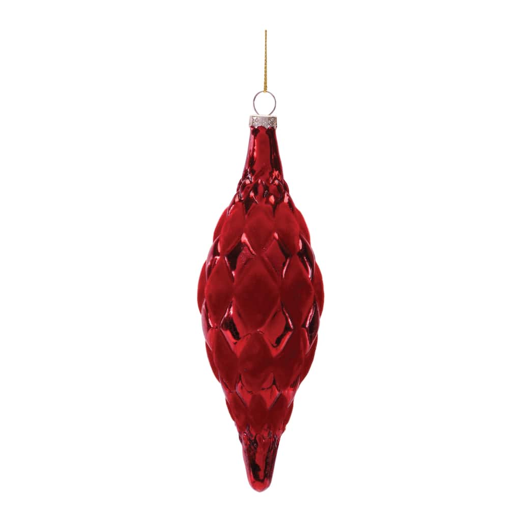 Glass Drop Ornaments (Set of 12)