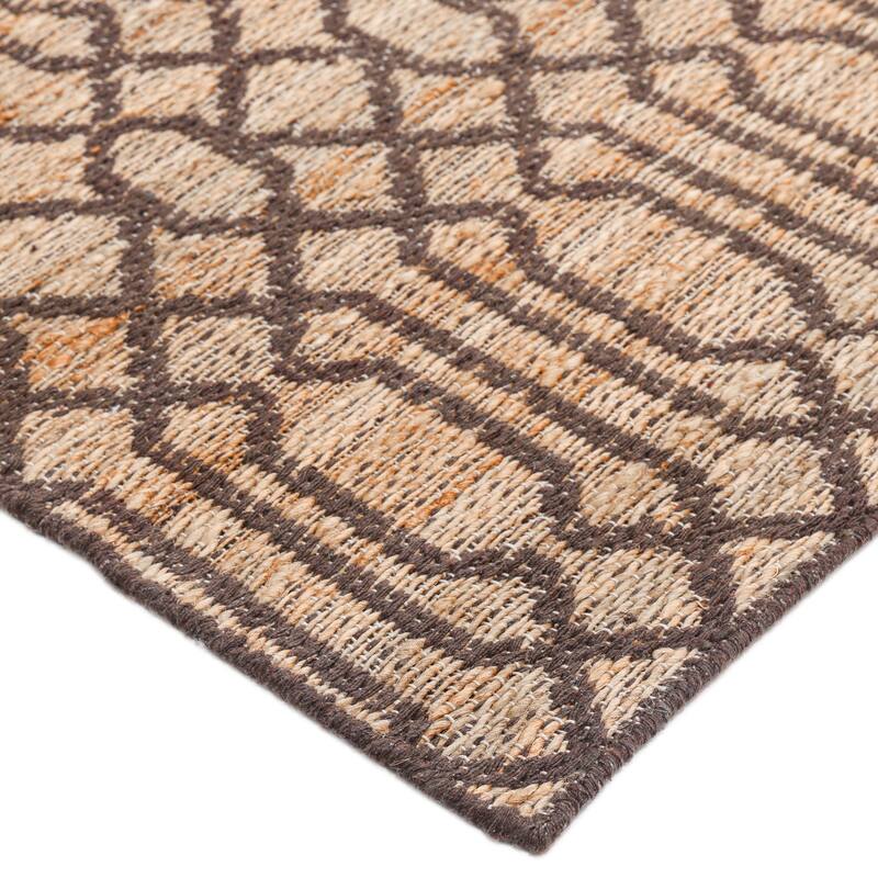 Overton Handmade Modern Contemporary Trellis Area Rug