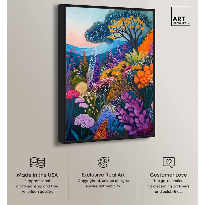 Solara's Bloom Canvas by Art Remedy