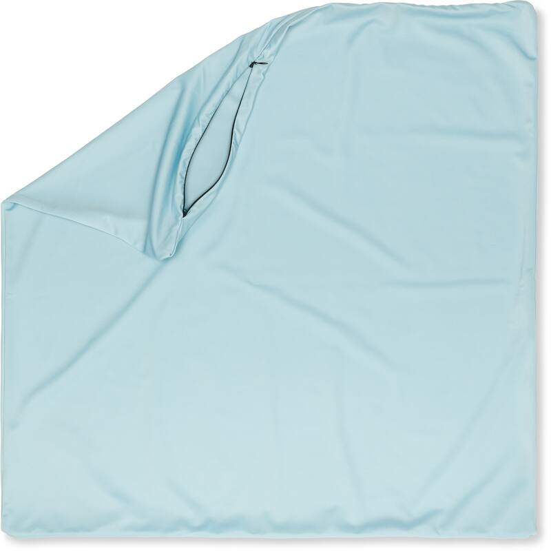 Throw Pillow Cozy Soft Microbead Sweat Baby Blue: 1 Pc - ~ Cover 26 x 26