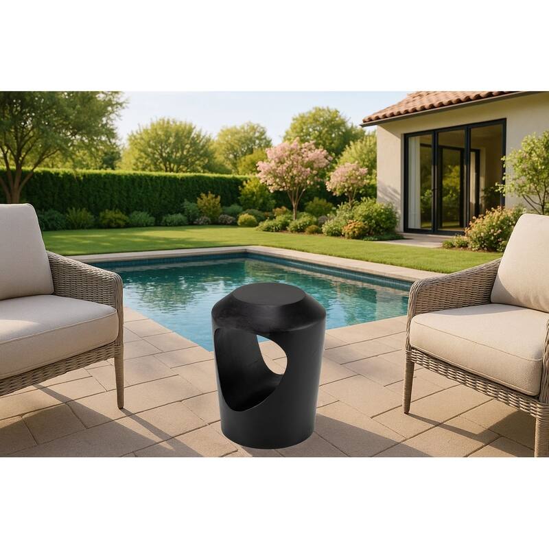 Modrest Tracy Modern Black End Table