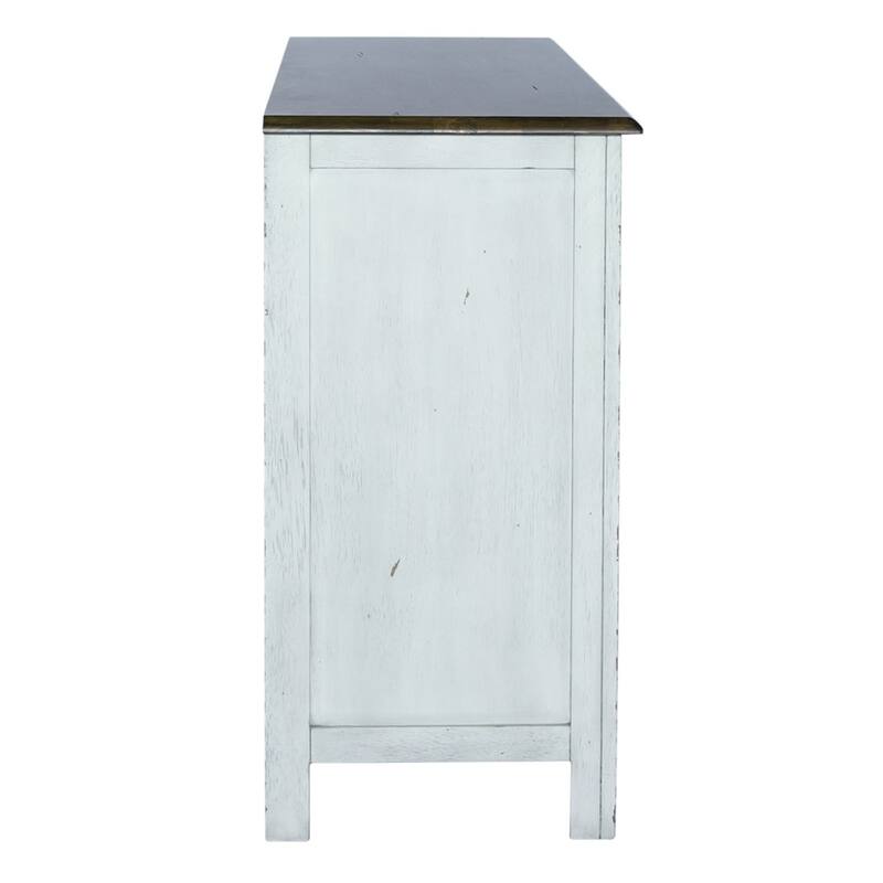 Carolina Crossing Antique Honey White Server