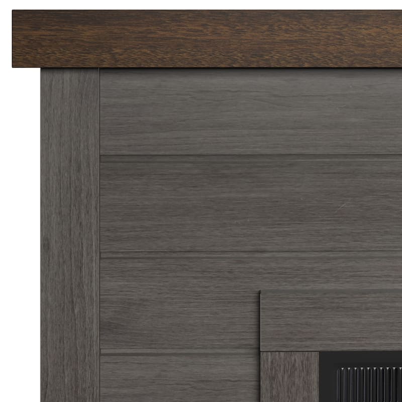 duraflame® Shiplap Wall Mantel Electric Fireplace