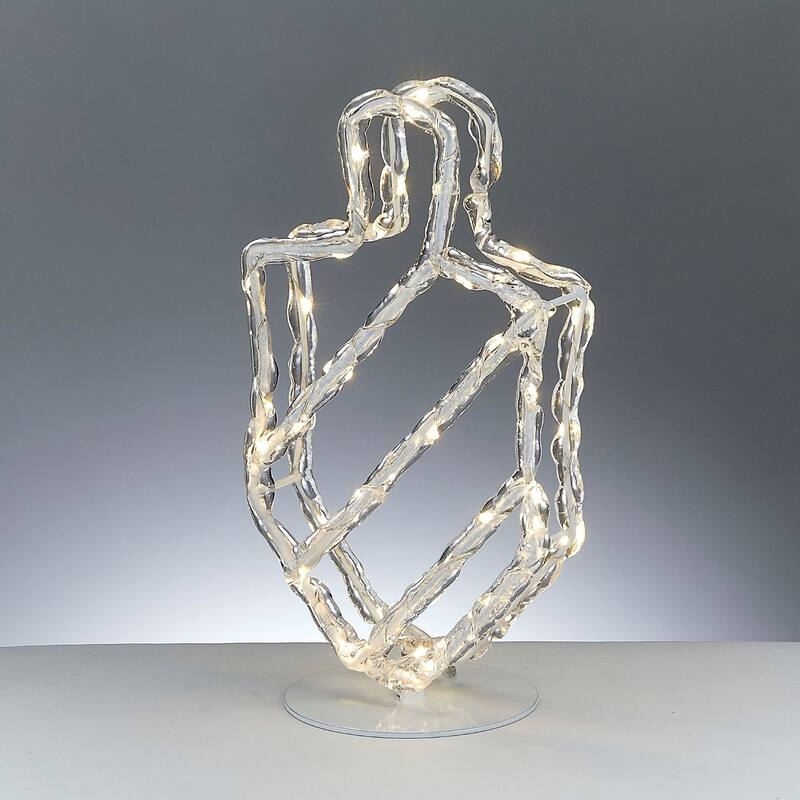 LED Lighted Twinkling Dreidel Hanukkah Decoration - 10"