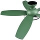 preview thumbnail 54 of 113, 5 - Blade Low Profile Flush Mount Modern Ceiling Fan with LED Light and Remote