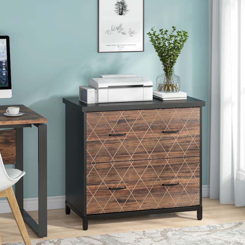 Lateral File Cabinet, 2-Drawer Filing Cabinet