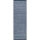 preview thumbnail 40 of 38, Mobley Modern & Contemporary Border Area Rug 2' 6" x 8' - Denim