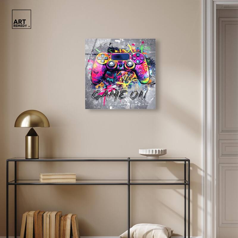Game On Acrylic by Art Remedy, Ready to Hang