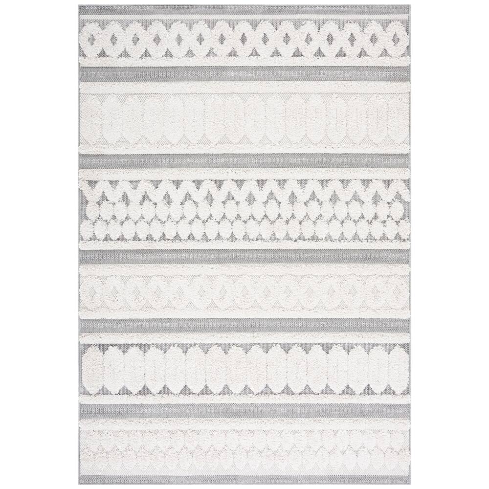 SAFAVIEH Cottage Nurdogan Indoor/ Outdoor Moroccan Boho Rug