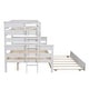 preview thumbnail 26 of 33, Wood Twin over Full Bunk Bed with Twin Size Trundle