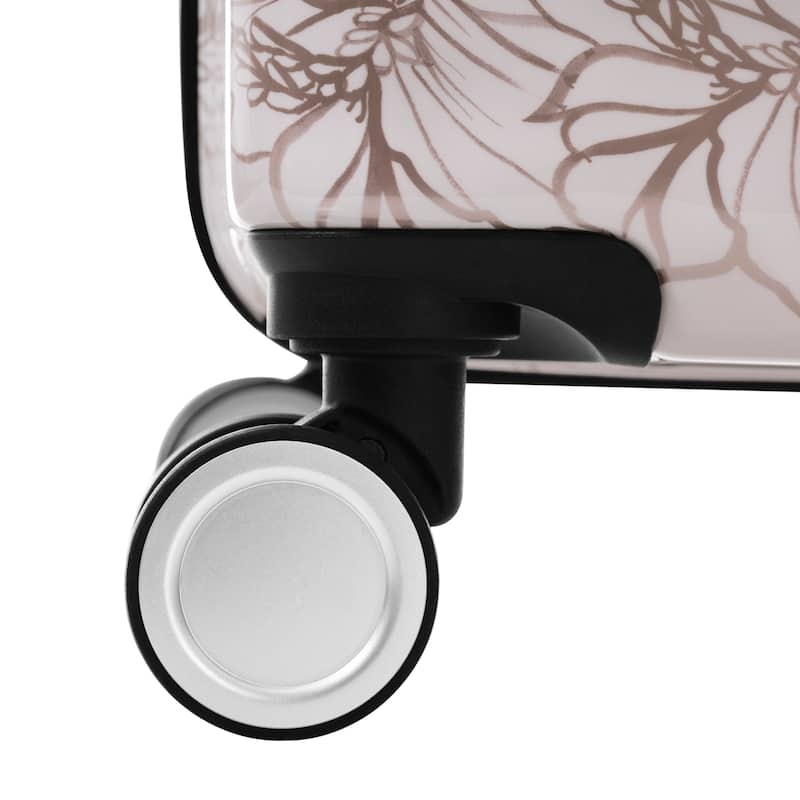 Luggage Sets New Model PC 5pcs, Hardside Lightweight Durable 20IN 24IN 28IN Suitcases with 8" 14" Cases with Lock Spinner Wheels