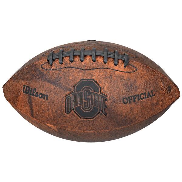 Shop Ohio State Buckeyes Football Vintage Throwback 9 Inches