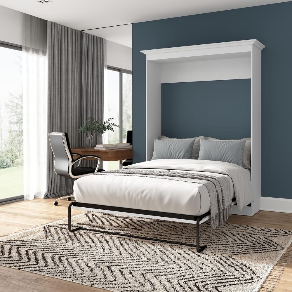 Versatile 64W Full Murphy Bed by Bestar