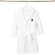 preview thumbnail 4 of 103, Sweet Kids 100% Polyester SUPER PLUSH Double Brushed Hooded Bathrobe with Navy Bookman Monogram