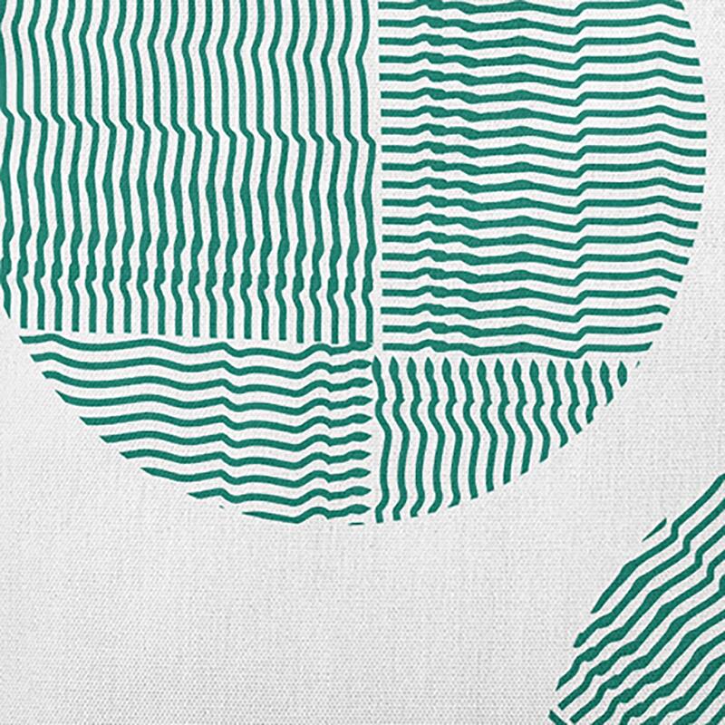 Circles Polyester Indoor Pillow