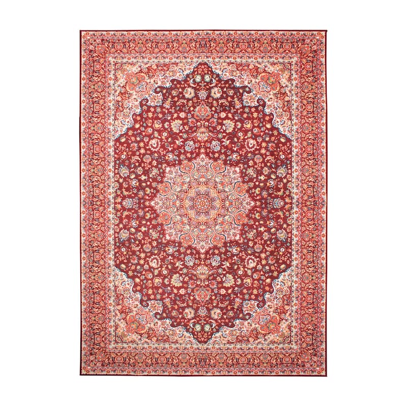 My Magic Carpet Machine Washable Rug Kenya Ruby