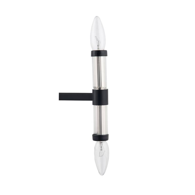 Brio Lighting Atollo Mdern Black 8 Light Chandelier