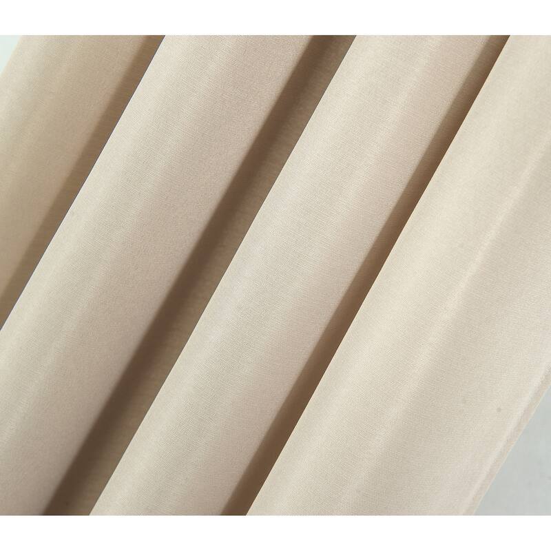 Gilbert Solid Jacquard Single Grommet Panel 63" - (1x) 54 x x 63 in.