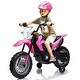 preview thumbnail 11 of 14, Kids Ride on Motorcycle Pink