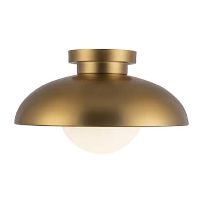 Alora Lighting FM522016OP Rubio 16" Wide Semi-Flush Ceiling Fixture