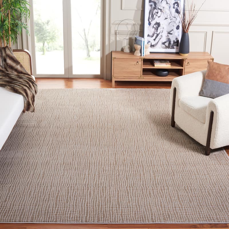 SAFAVIEH Continental Jeltina Modern Rug - 9' x 12' - Beige/Grey