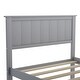 preview thumbnail 8 of 16, Twin Size Platform Bed with Under-bed Drawer for Extra Storage, Solid Pine Wood and MDF, Gray