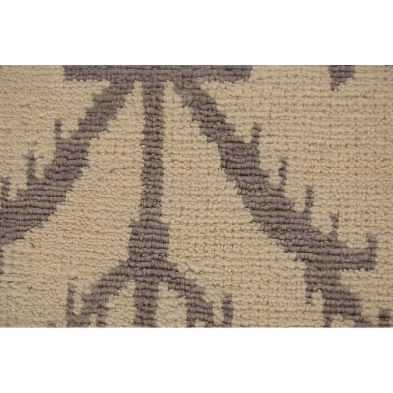 Moroccan Oriental Area Rug Handmade Wool Carpet - 5'1" x 7'11"