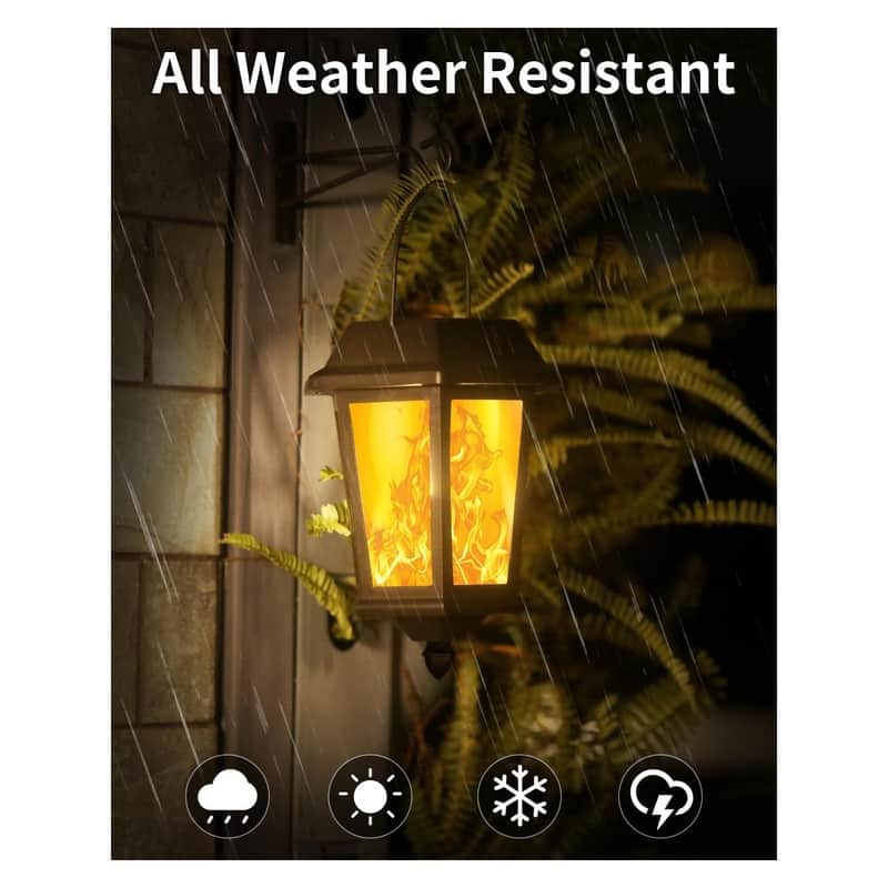 Solar Lanterns Outdoor Waterproof, Hanging Solar Lights