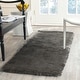 preview thumbnail 15 of 86, SAFAVIEH Handmade Paris Shag Danara 2.5-inch Thick Rug 2'3" x 10' Runner - Titanium