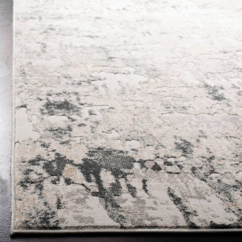 SAFAVIEH Vogue Teresa Modern & Contemporary Abstract Beige/Charcoal Rug