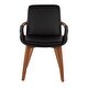 preview thumbnail 41 of 53, Carson Carrington Pugo Chair with Walnut Finish
