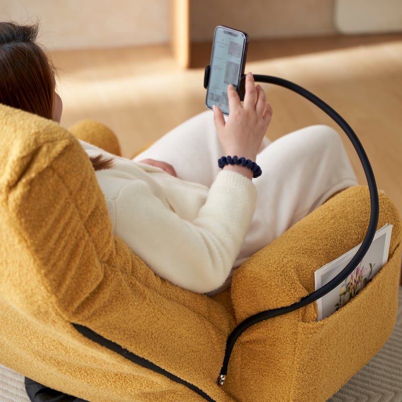 Adjustable head and waist, game chair, lounge chair in the living room, 360 degree rotatable sofa chair