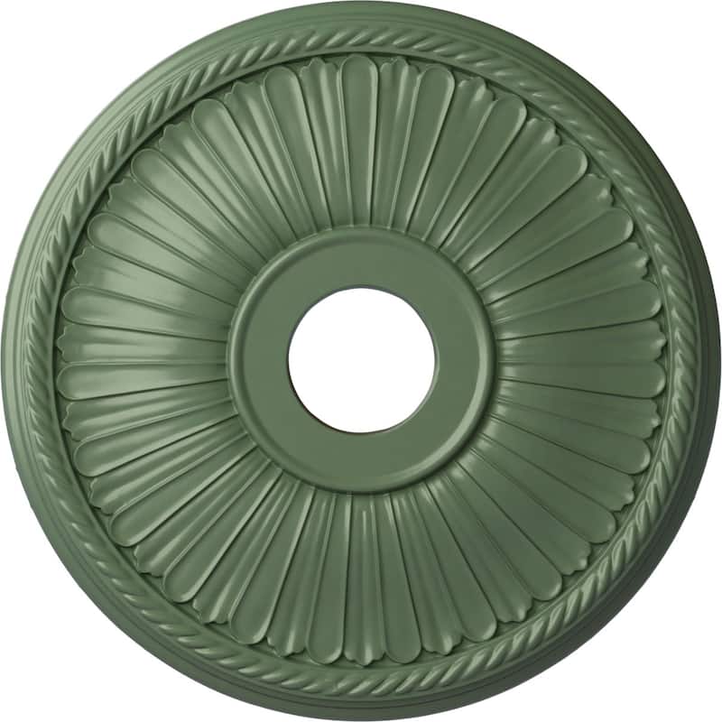 20 1/8"OD x 3 7/8"ID x 1 7/8"P Berkshire Ceiling Medallion