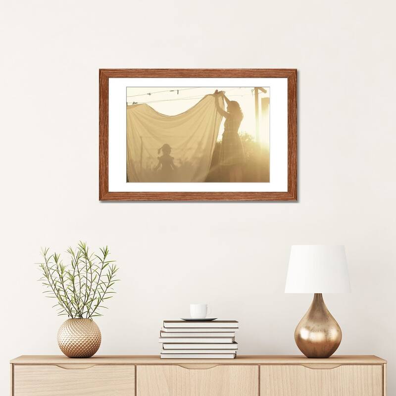 iCanvas "Autumn Shadow Clothesline" by Mandy Lynne PFA