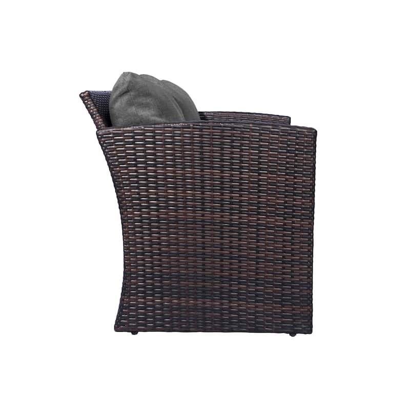 Atlas 4-piece Outdoor Cushioned Patio Furniture Set